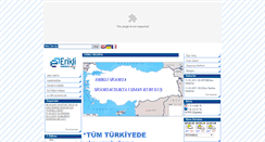 Desktop Screenshot of eriklisigorta.com